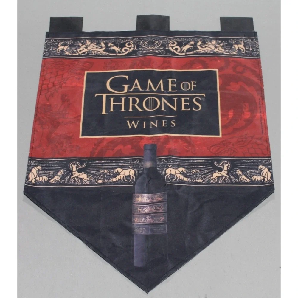 Game of Thrones Wines Banner Pennant Wall Hanging Tapestry Merchandising HBO